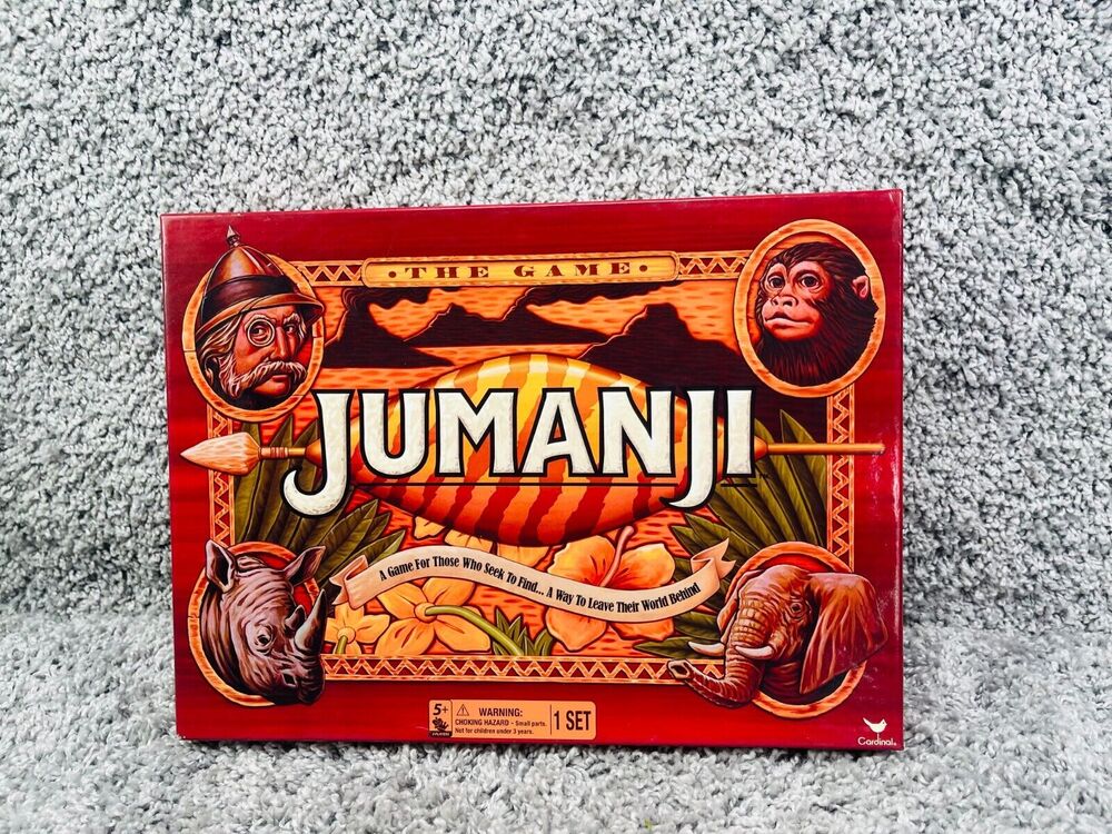 Jumanji The Game For Those Who Seek To Find Leave The World Behind Board Game